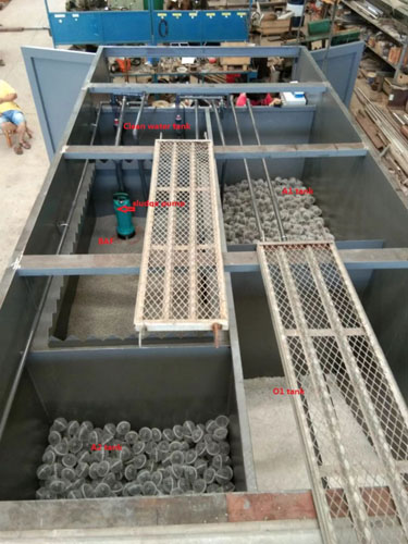 MBBR integrated sewage treatment plant wwtp