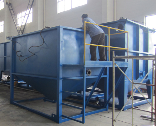 lamella clarifier river water purification